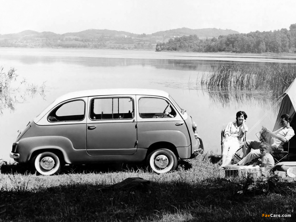 Fiat 600 D Multipla 1960–69 images (1024 x 768)