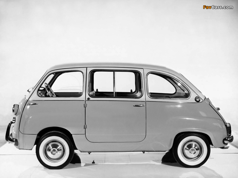 Fiat 600 D Multipla 1960–69 wallpapers (800 x 600)