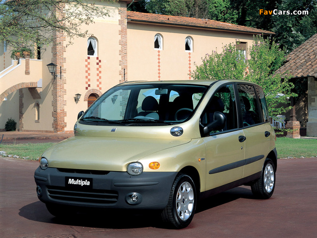 Fiat Multipla 1999–2001 photos (640 x 480)