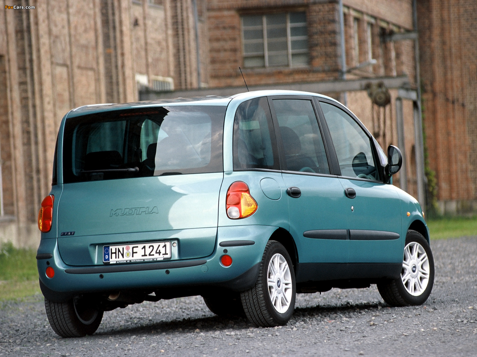 Fiat Multipla 2002–04 pictures (1600 x 1200)