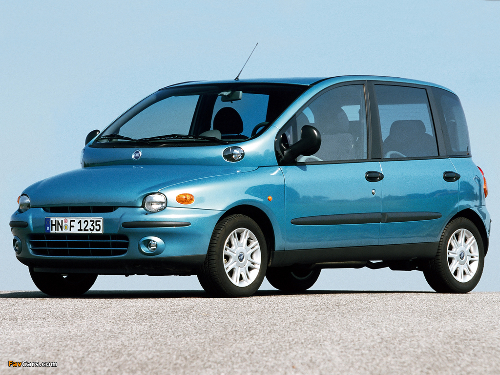 Fiat Multipla 2002–04 wallpapers (1024 x 768)