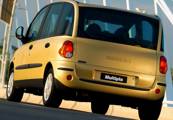Fiat Multipla ZA-spec 2003–04 images