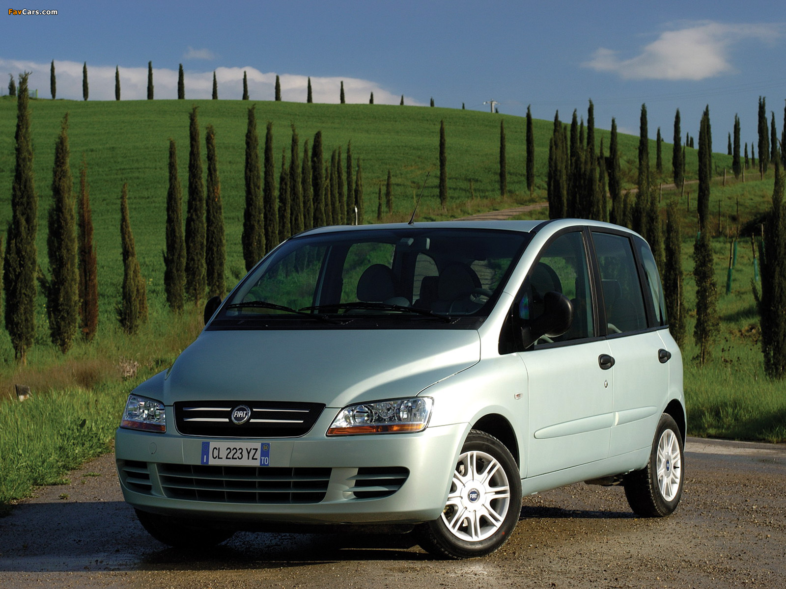 Fiat Multipla 2004–10 wallpapers (1600 x 1200)