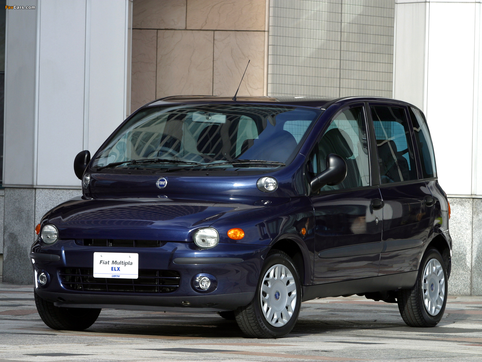 Images of Fiat Multipla JP-spec 2002–04 (1600 x 1200)