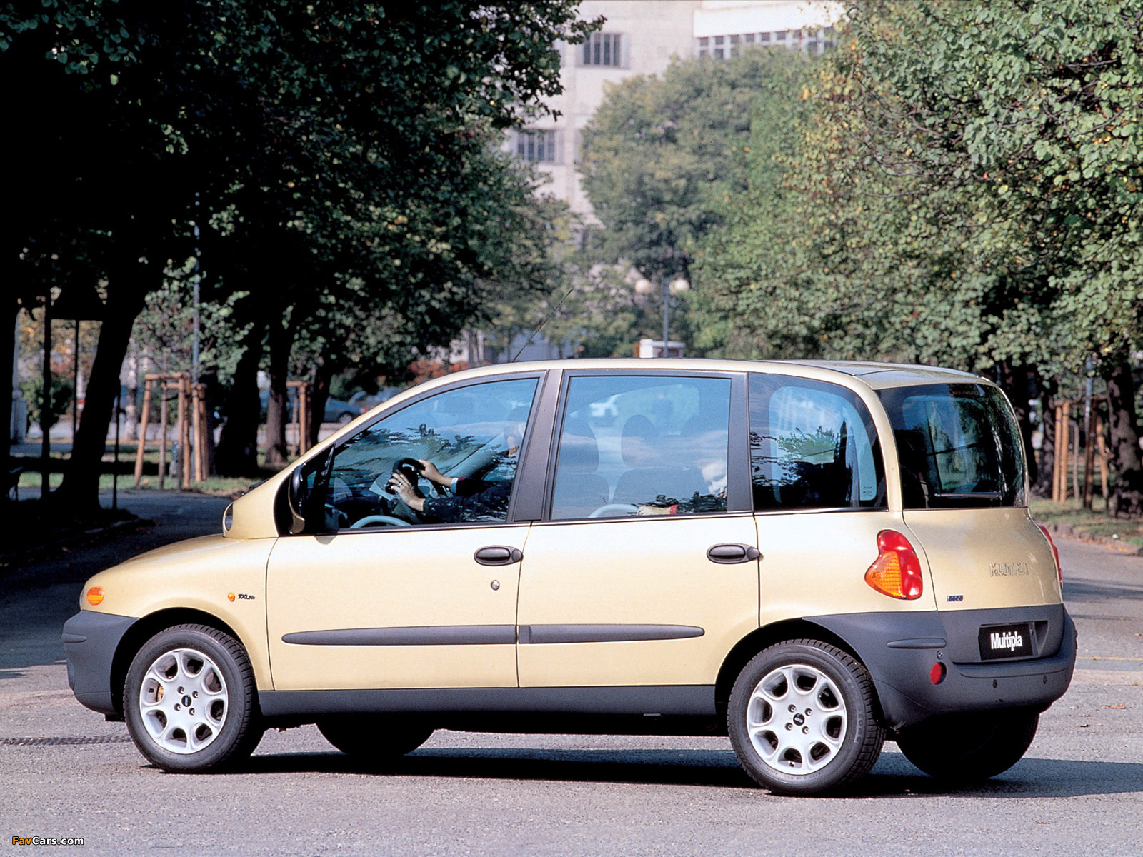 Fiat Multipla 1999–2001 wallpapers (1600 x 1200)