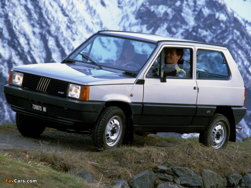 Fiat Panda 4x4 (153) 1983–86 wallpapers (800 x 600)
