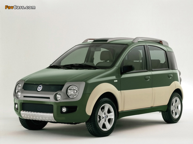 Fiat Panda SUV Concept (169) 2003 photos (640 x 480)