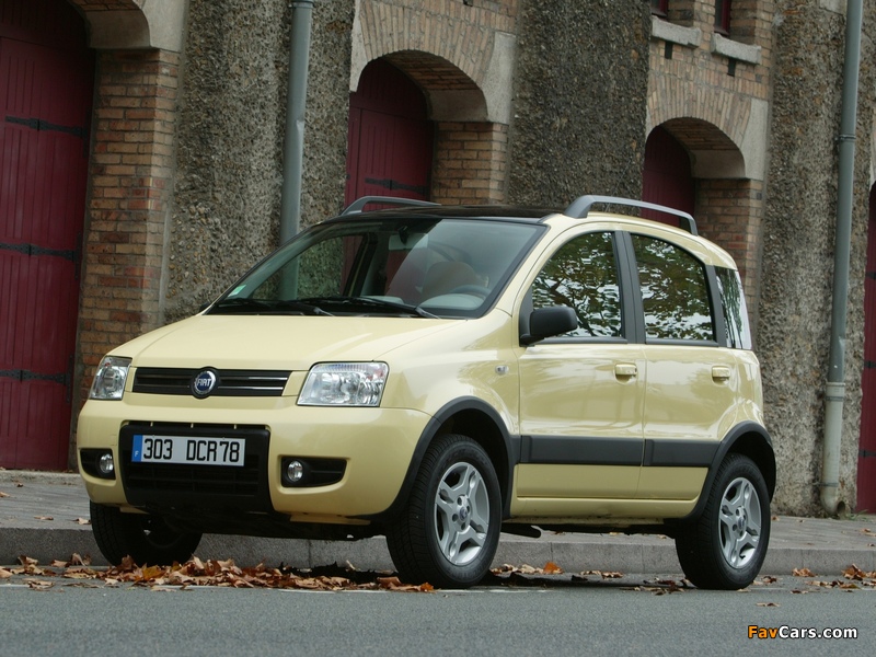Fiat Panda 4x4 Climbing (169) 2004 photos (800x600)