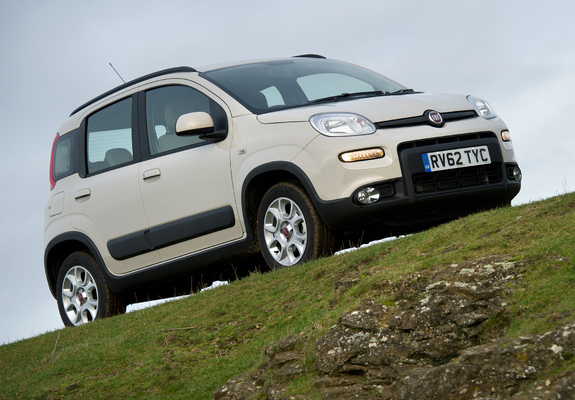 Fiat Panda Trekking UK-spec (319) 2013 images