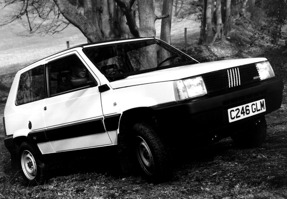 Pictures of Fiat Panda 4x4 UK-spec (153) 1986–91