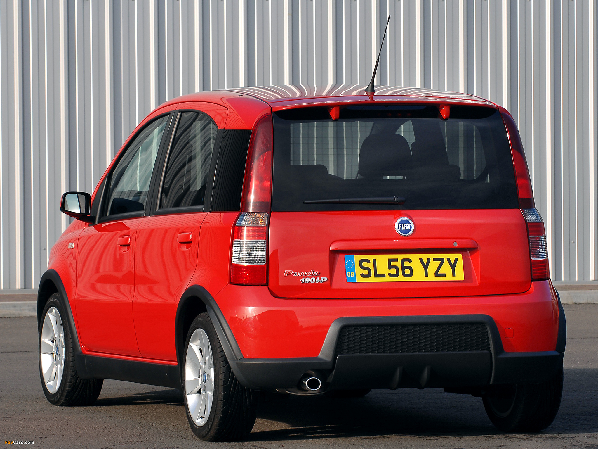 Pictures of Fiat Panda 100 HP UK-spec (169) 2006–10 (2048 x 1536)