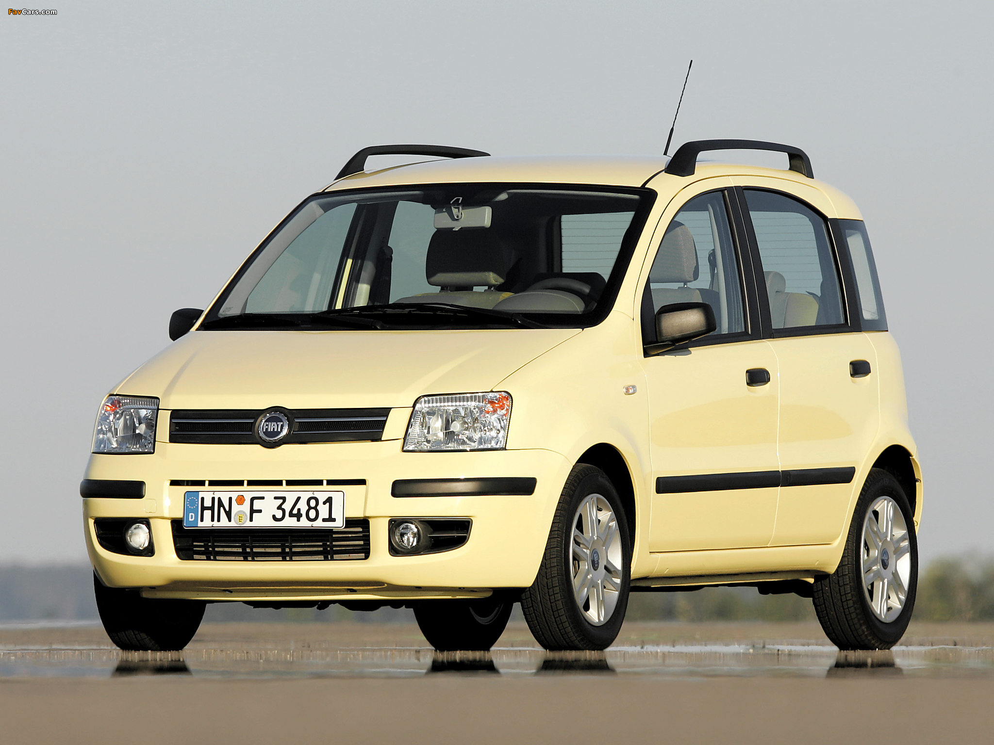 Fiat Panda (169) 2003–09 wallpapers (2048x1536)