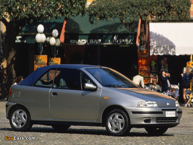 Fiat Punto Cabrio ELX (176) 1994–2000 photos (640 x 480)