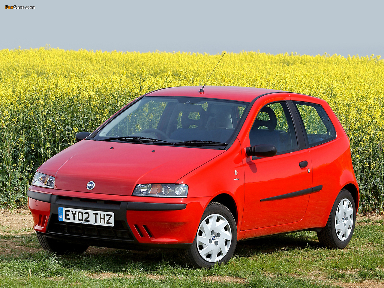 Fiat Punto 3-door UK-spec (188) 1999–2003 images (1280 x 960)