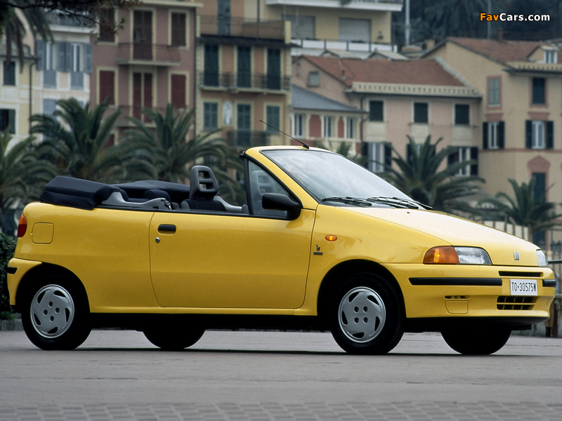 Images of Fiat Punto Cabrio S (176) 1994–2000 (800 x 600)