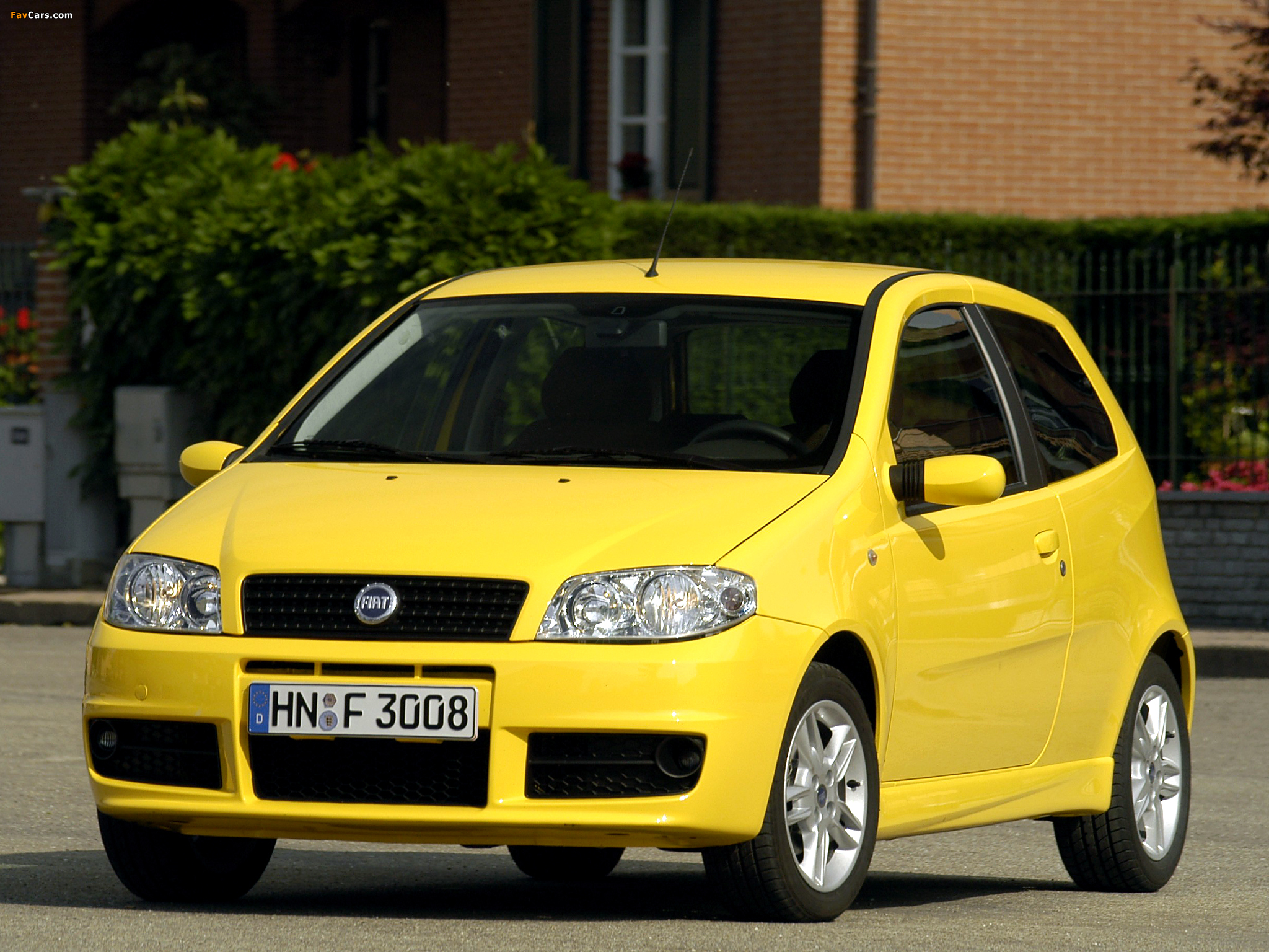 Images of Fiat Punto Sporting (188) 2003–05 (2048 x 1536)