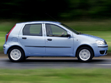 Pictures of Fiat Punto 5-door UK-spec (188) 2003–05