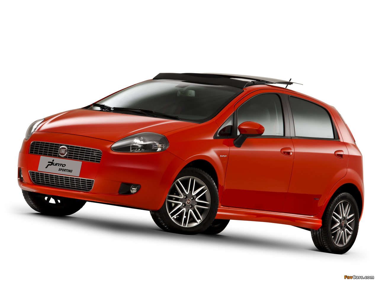 Fiat Punto Sporting BR-spec (310) 2007–12 wallpapers (1280 x 960)