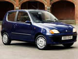 Fiat Seicento UK-spec 1998–2001 wallpapers
