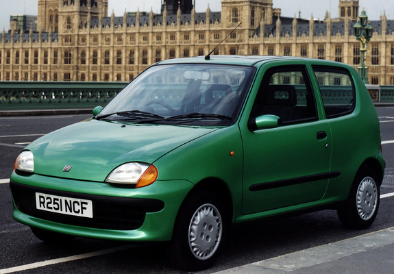 Photos of Fiat Seicento UK-spec 1998–2001