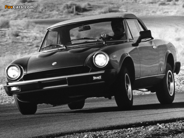 Photos of Fiat 2000 Spider 1979–82 (640 x 480)