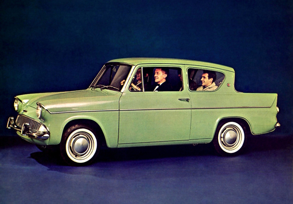 Ford Anglia Deluxe (105E) 1959–67 wallpapers