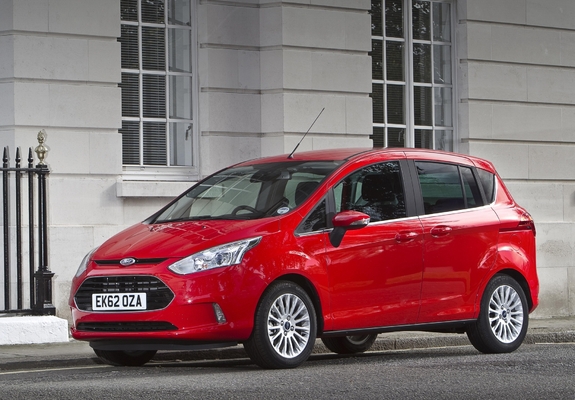 Pictures of Ford B-MAX UK-spec 2012