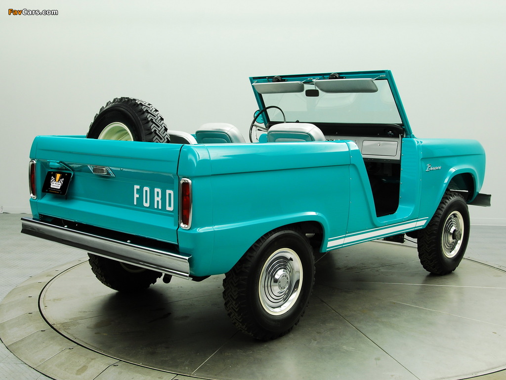 Ford Bronco 1966–77 photos (1024 x 768)