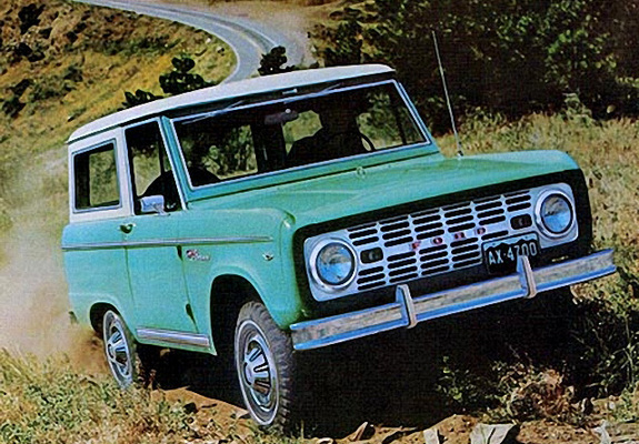 Ford Bronco Wagon (U15) 1967 photos