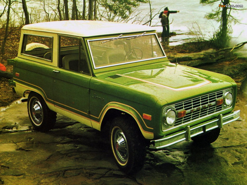 Ford Bronco Wagon 1974–76 wallpapers (1024 x 768)