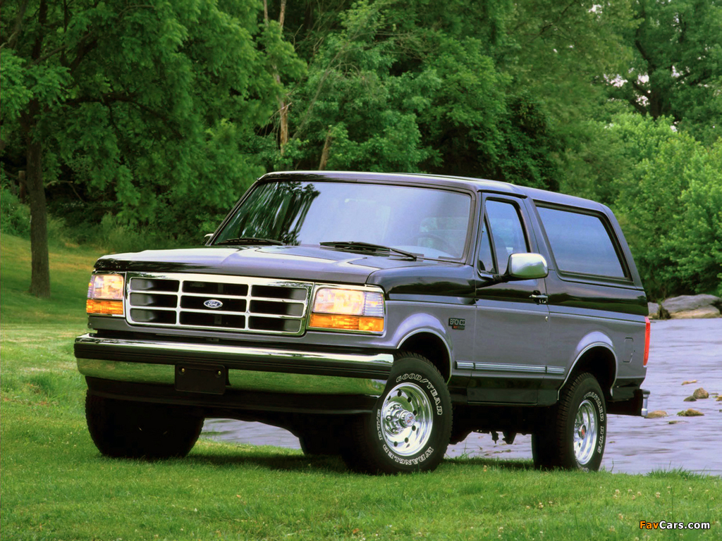 Ford Bronco 1992–96 photos (1024 x 768)