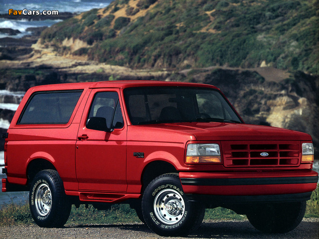 Ford Bronco 1992–96 pictures (640 x 480)