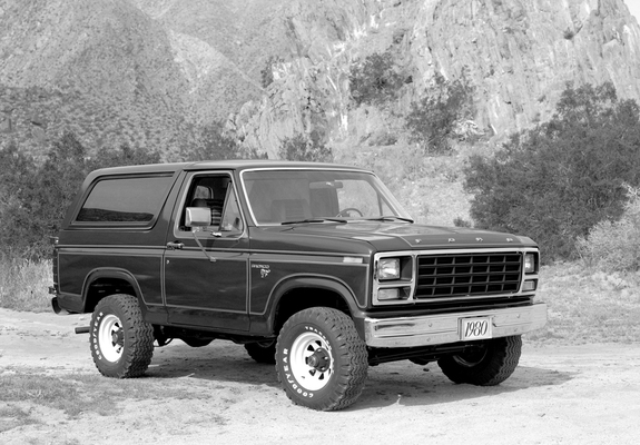 Pictures of Ford Bronco 1980–86