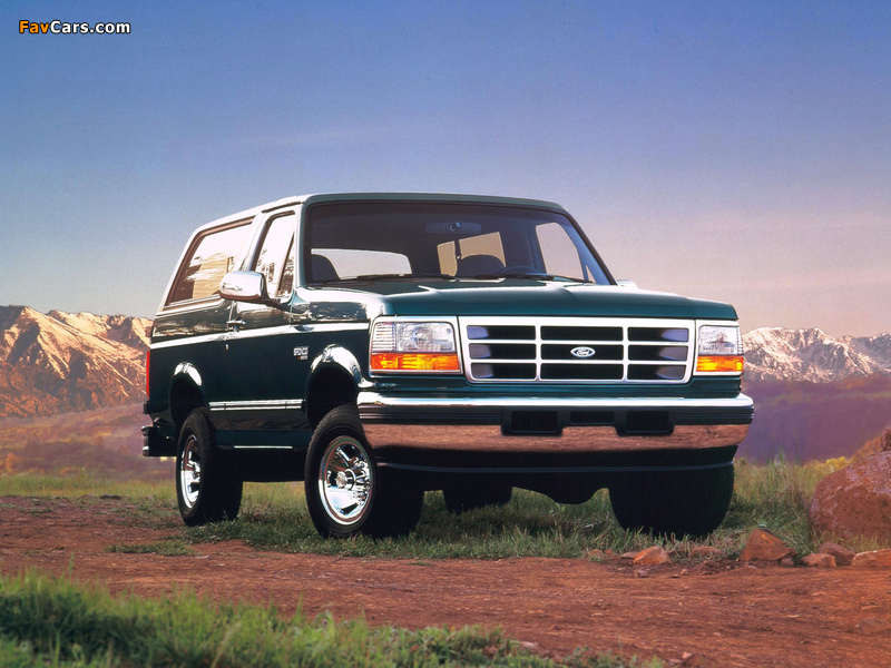 Ford Bronco 1992–96 wallpapers (800 x 600)