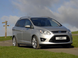 Ford Grand C-MAX UK-spec 2010 wallpapers