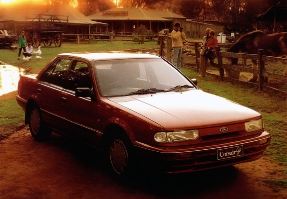 Pictures of Ford Corsair Ghia Sedan (UA) 1990