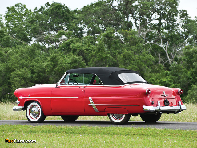 Ford Crestline Sunliner Convertible Coupe (76B) 1953 images (640 x 480)