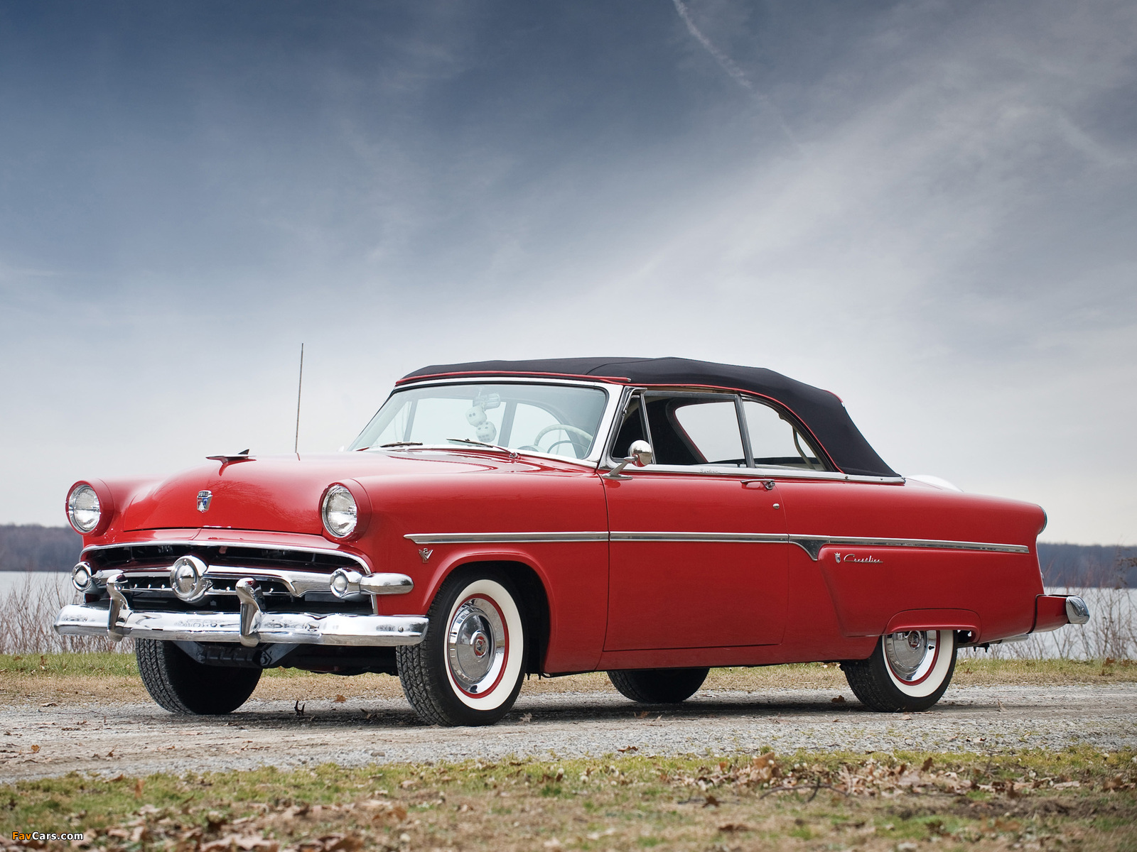 Ford Crestline Sunliner Convertible Coupe 1954 images (1600 x 1200)