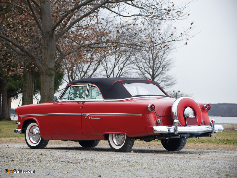 Photos of Ford Crestline Sunliner Convertible Coupe 1954 (800 x 600)