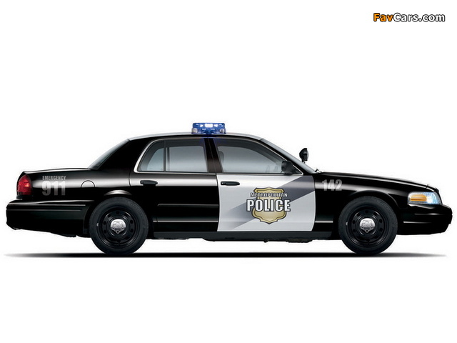 Ford Crown Victoria Police Interceptor 1998–2011 pictures (640 x 480)
