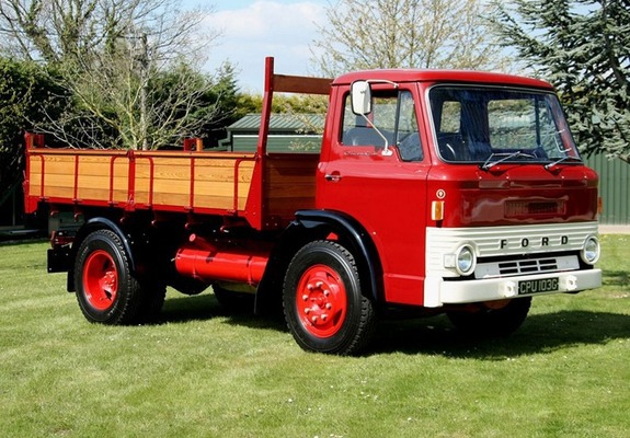 Pictures of Ford D-Series Tipper 1965–76