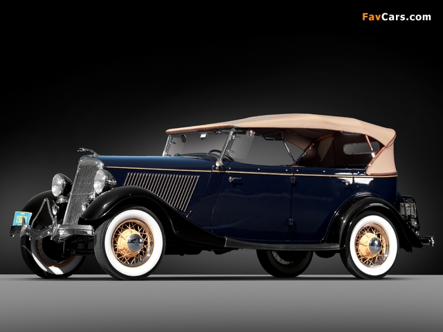 Ford V8 Deluxe Phaeton (40-750) 1934 images (640 x 480)
