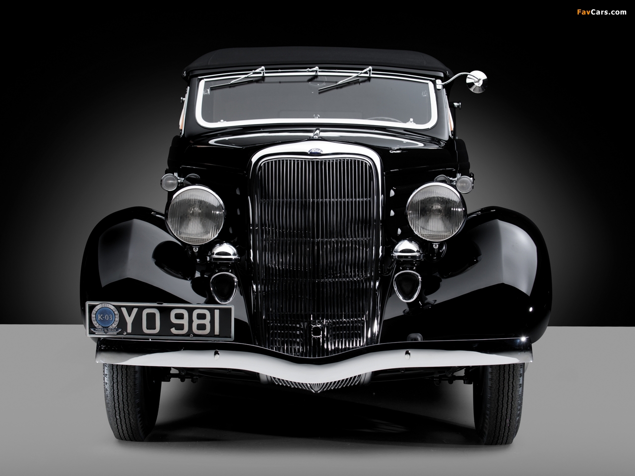 Ford V8 Deluxe Convertible Sedan by Gläser 1936 wallpapers (1280 x 960)