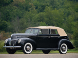 Ford V8 Deluxe Convertible Fordor Sedan (91A-74) 1939 wallpapers