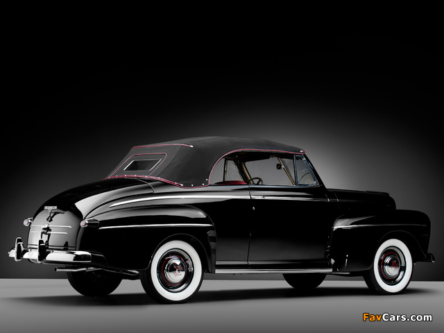 Ford V8 Super Deluxe Convertible Coupe 1946 pictures (640 x 480)