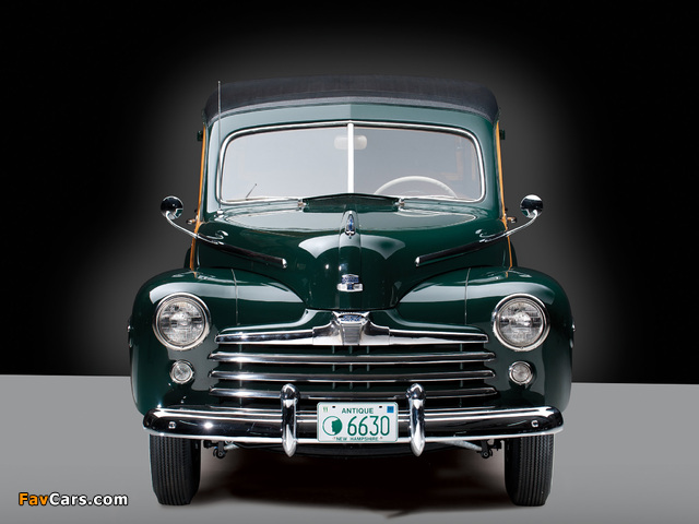 Ford V8 Super Deluxe Station Wagon (79B) 1947 images (640 x 480)