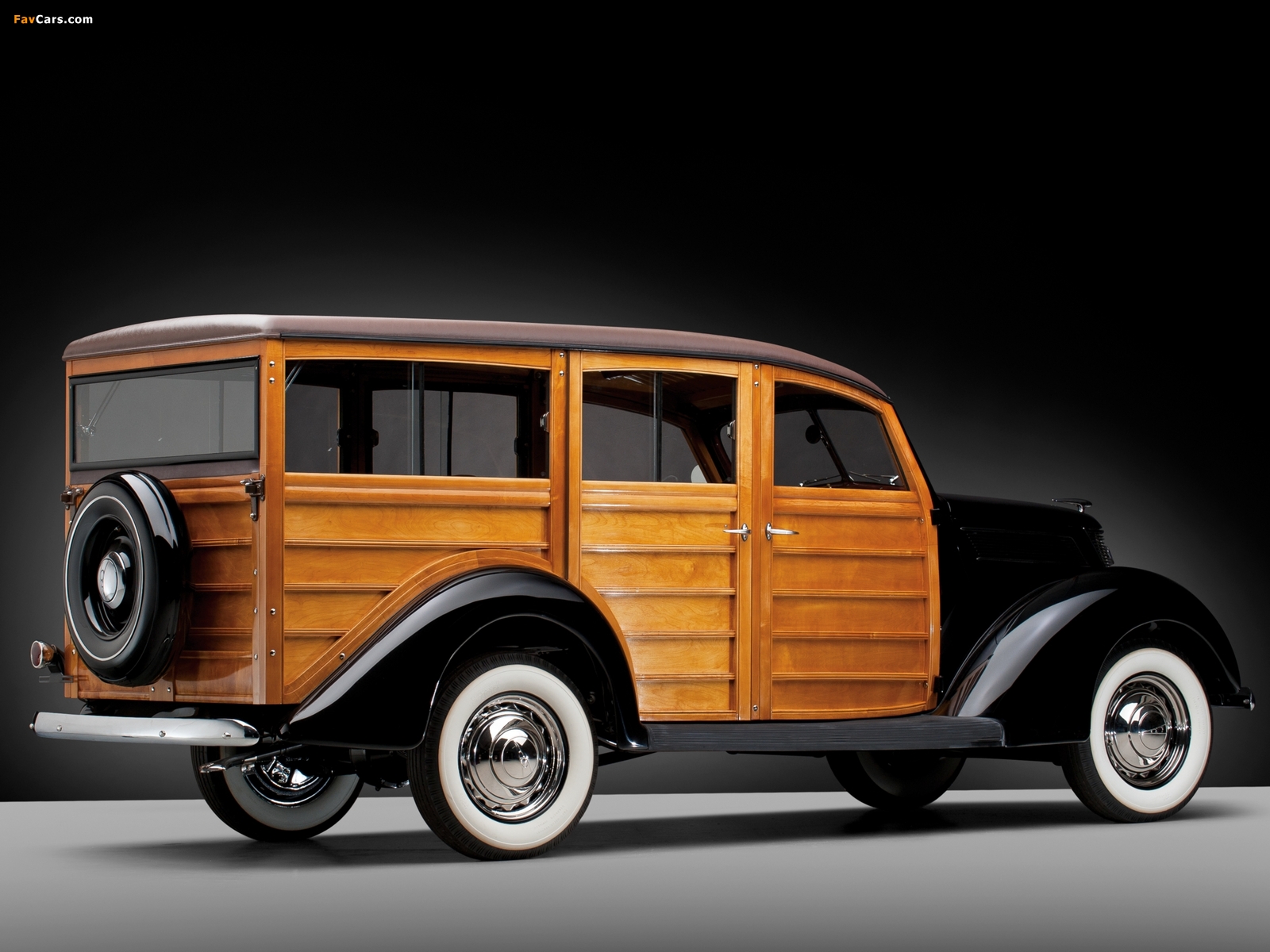 Images of Ford V8 Deluxe Station Wagon 1937 (1600 x 1200)