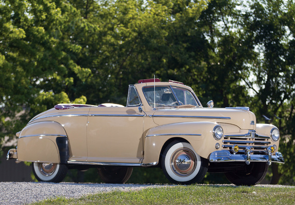 Photos of Ford Super Deluxe Convertible Coupe 1947