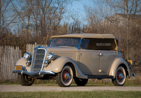 Pictures of Ford V8 Deluxe Phaeton (48-750) 1935