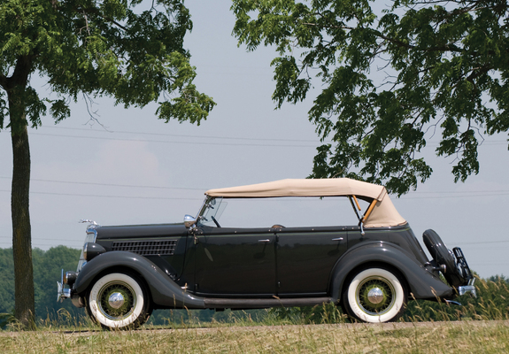 Pictures of Ford V8 Deluxe Phaeton (48-750) 1935